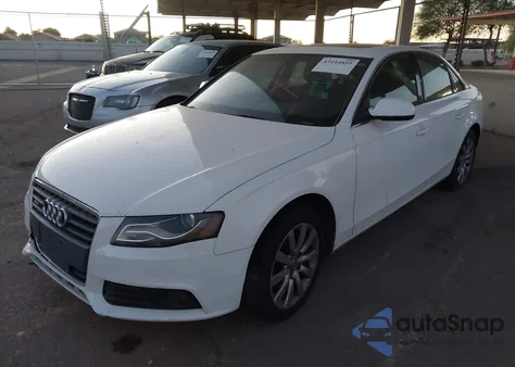 2010 Audi A4 2.0T Premium from USA, damaged, VIN WAUFFAFL4AN037182